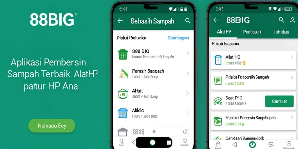 Antarmuka 88BIG yang sederhana dan mudah digunakan untuk Pembersihan Sampah.