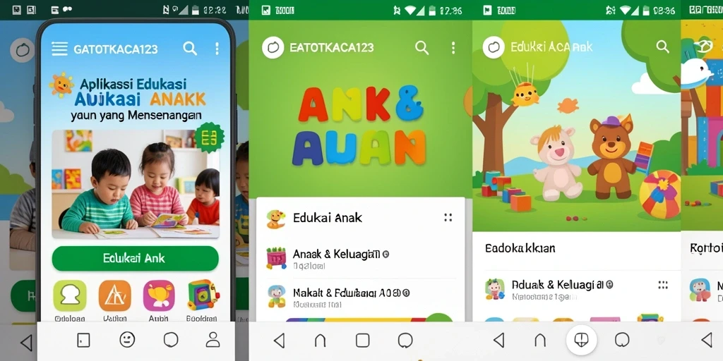 Tampilan antarmuka GATOTKACA123 yang menarik dan ramah anak.
